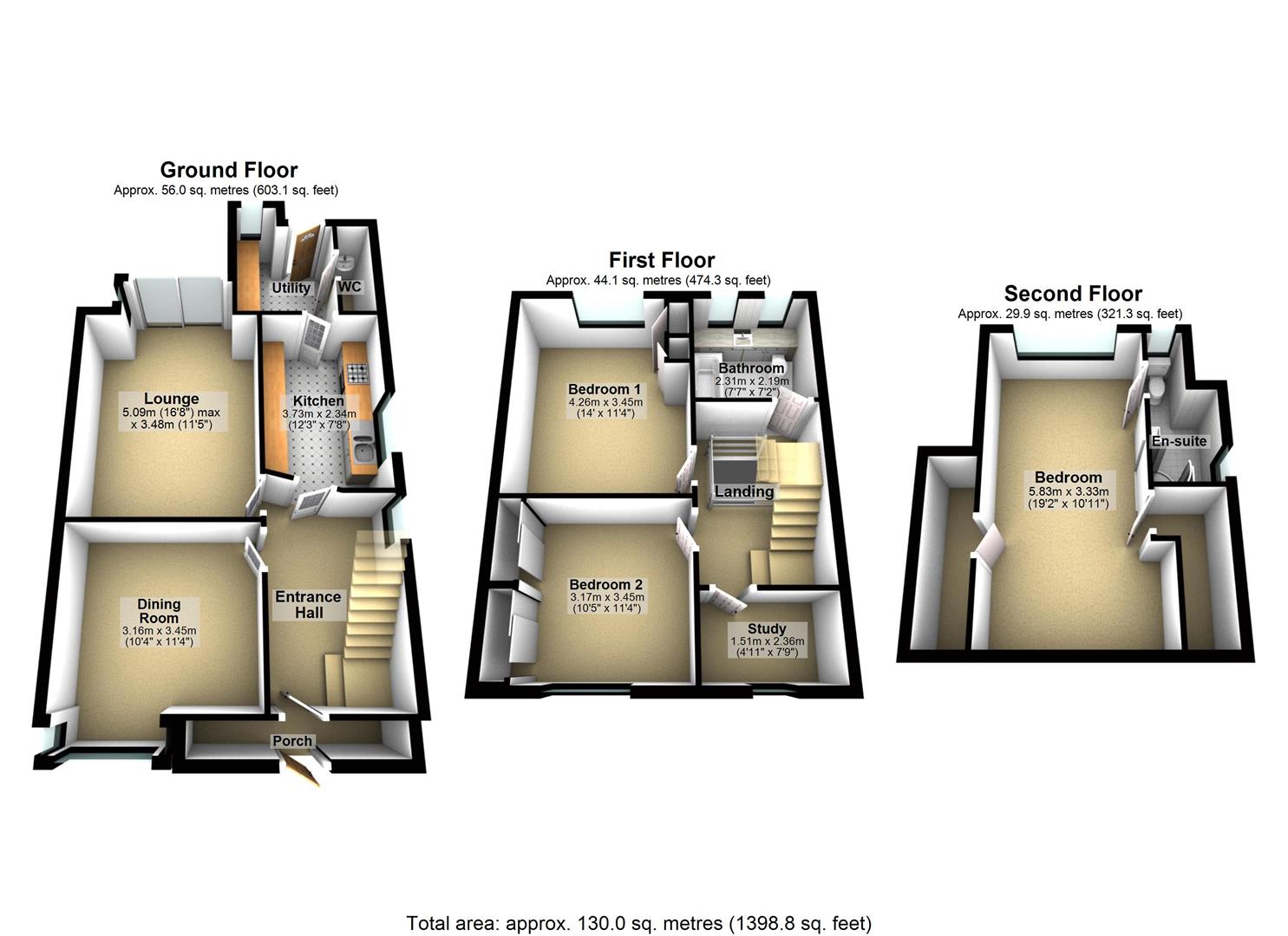 3 Bedroom House SemiDetached Barrowby Road, Colton, LS15 8QJ